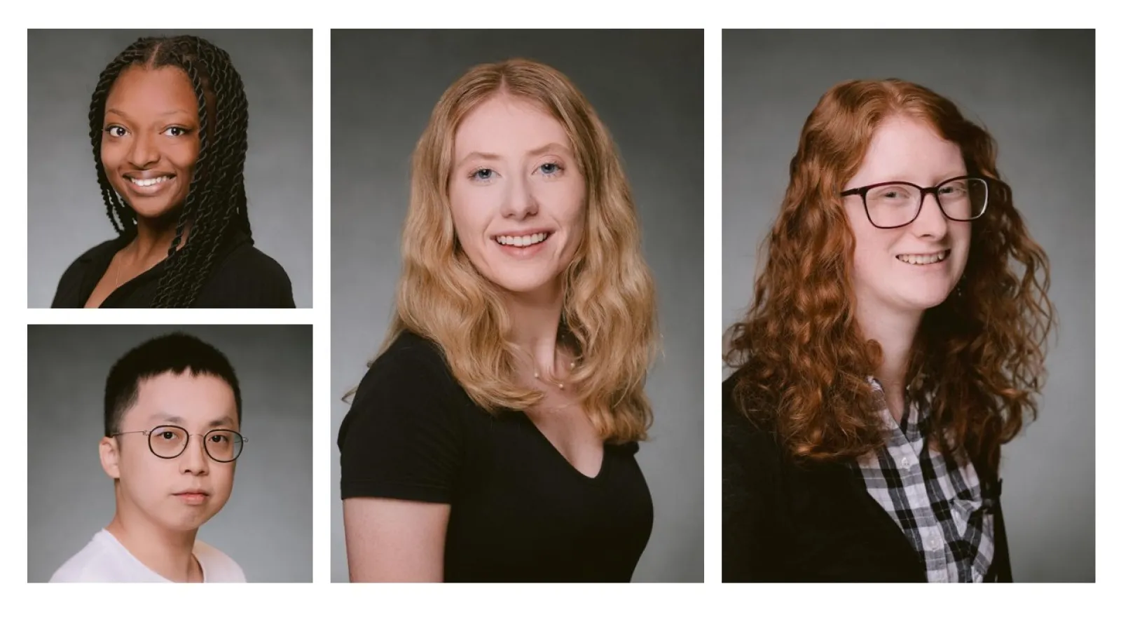 Zianne Olverson, Yuanfeng Wang, Abbey Hershner and Madeline Burghaze