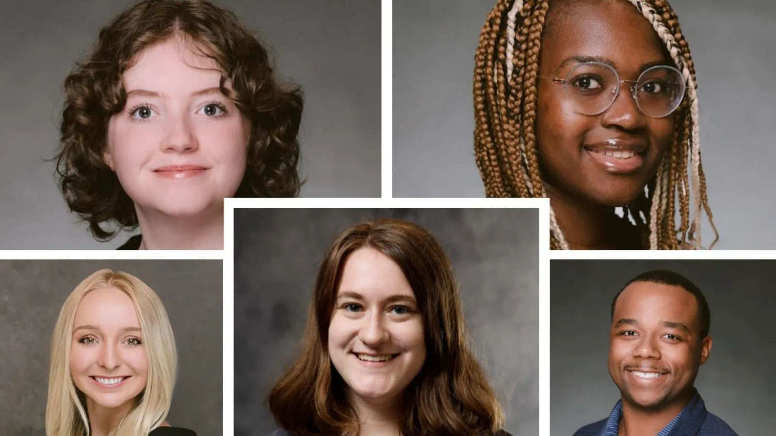Isabella Kolodny, Manie Brema, Morgan Smith, Emily Payne and Omar West